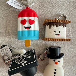 Bath and body works mini hand sanitizer clip on holders